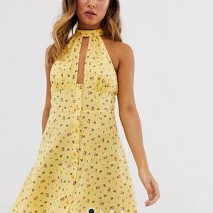 Halter neck summer dress